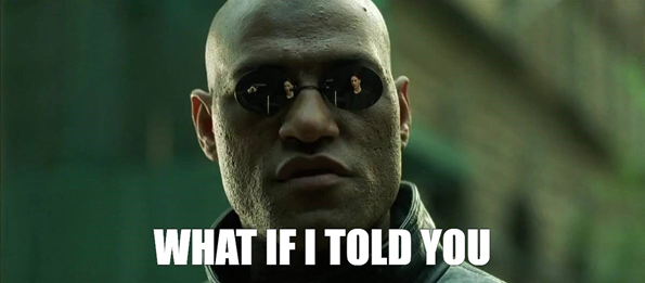 Morpheus Tells Us